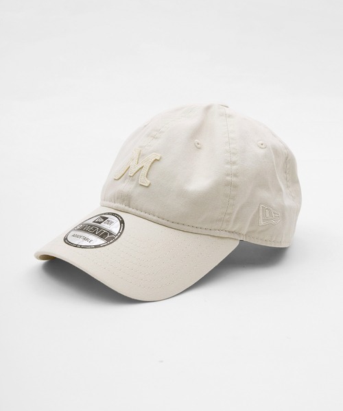 NEW ERA(ニューエラ)の「【NEW ERA×MICA&DEAL】"M"ロゴコラボレーションCAP-9TWENTY(キャップ・レディース・ベージュ/ネイビー/アイボリー/グレイッシュベージュ・FREE)」の21枚目の写真