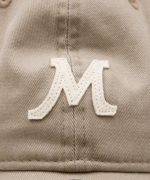 NEW ERA（ニューエラ）の「【NEW ERA×MICA&DEAL】"M"ロゴコラボレーションCAP-9TWENTY（キャップ・レディース・ベージュ/ネイビー/アイボリー/グレイッシュベージュ・FREE）」の7枚目の写真