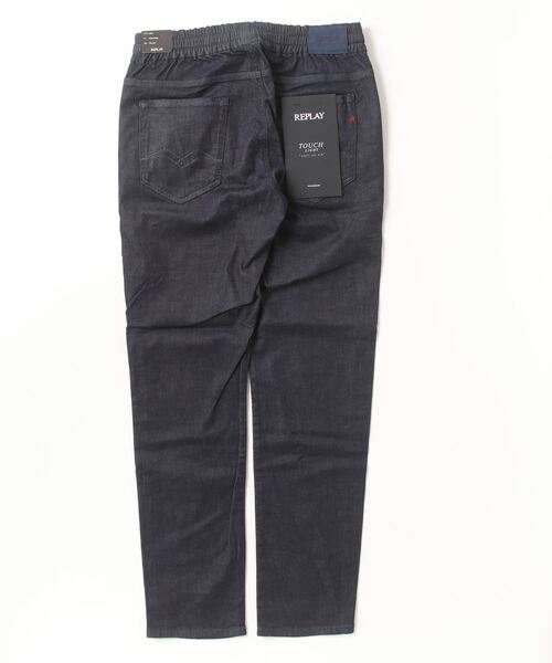 REPLAY(リプレイ)の「リラックステーパードLANNY Touch denim(デニムパンツ・メンズ・ダークブルー・W28xL30/W30xL30/W32xL30/W34xL30/W29xL30/W31xL30/W33xL30)」の7枚目の写真