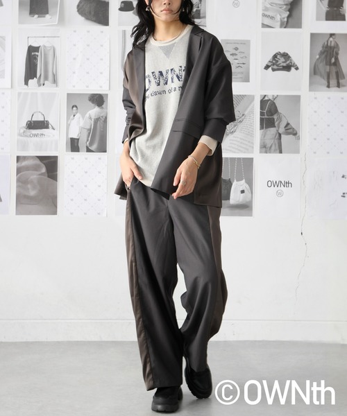 OWNth(オンス)の「グラデOWNthロゴニットトップス(ニット/セーター・レディース・ベージュ/ブラック/ブルー・ONESIZE)」の17枚目の写真