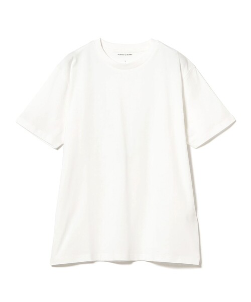 B:MING by BEAMS(ビーミングバイビームス)の「コットン天竺 ベーシック クルーネック Tシャツ(Tシャツ/カットソー・メンズ・オフホワイト/ブラック/ネイビー・SMALL/X-LARGE/LARGE/MEDIUM)」の19枚目の写真