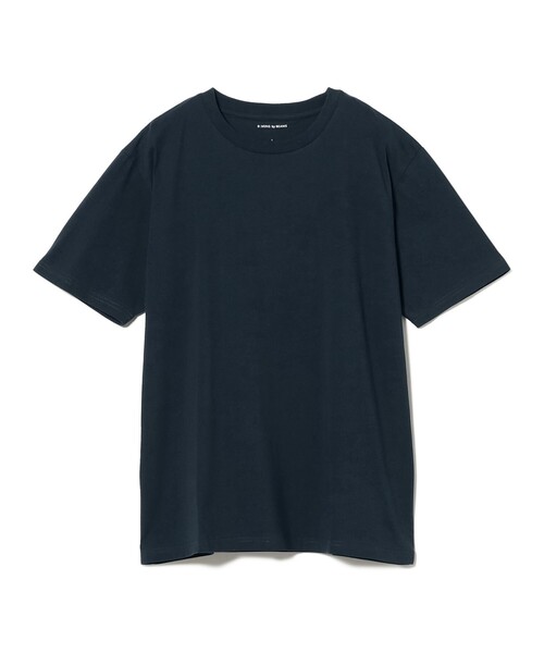 B:MING by BEAMS(ビーミングバイビームス)の「コットン天竺 ベーシック クルーネック Tシャツ(Tシャツ/カットソー・メンズ・オフホワイト/ブラック/ネイビー・SMALL/X-LARGE/LARGE/MEDIUM)」の8枚目の写真