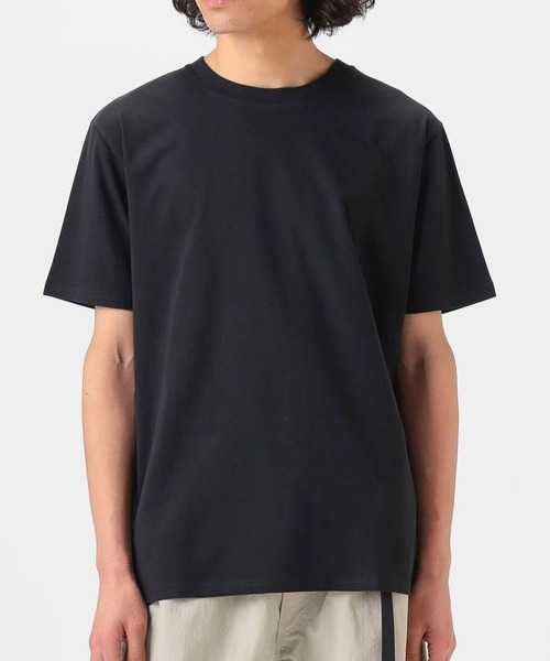 B:MING by BEAMS(ビーミングバイビームス)の「コットン天竺 ベーシック クルーネック Tシャツ(Tシャツ/カットソー・メンズ・オフホワイト/ブラック/ネイビー・SMALL/X-LARGE/LARGE/MEDIUM)」の2枚目の写真