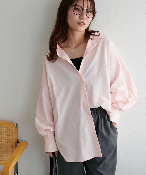 ディスコート　ブロードビッグシャツ　新品 Discoat｜《新色追加!》ブロードビッグシャツ | Rakuten Fashion