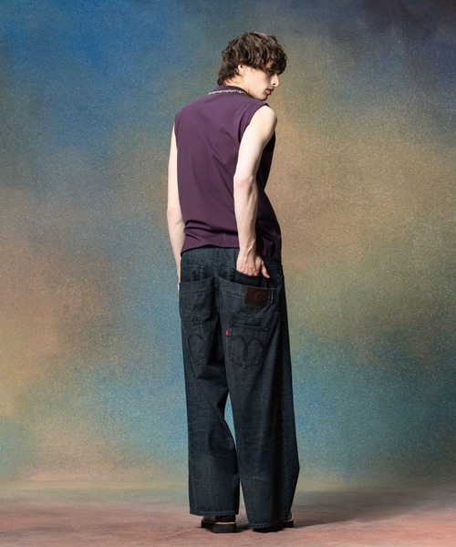 Back Layered Denim / バックレイヤードデニム（デニムパンツ）｜glamb