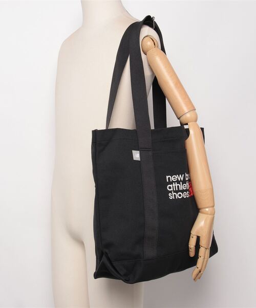 NEW BALANCE（ニューバランス）の「Canvas トート（トートバッグ・メンズ・ブラック/ブルー/グレイッシュベージュ・ONE SIZE）」の12枚目の写真