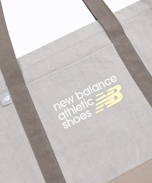 NEW BALANCE（ニューバランス）の「Canvas トート（トートバッグ・メンズ・ブラック/ブルー/グレイッシュベージュ・ONE SIZE）」の5枚目の写真