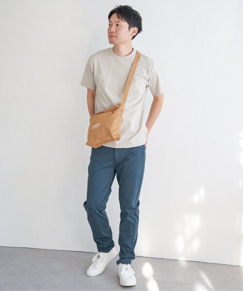 IKKA LOUNGE(イッカラウンジ)の「ポンチクルーネックジャケットTシャツ(Tシャツ/カットソー・メンズ・ライトグレー/ホワイト・XL/L/M/S)」の21枚目の写真