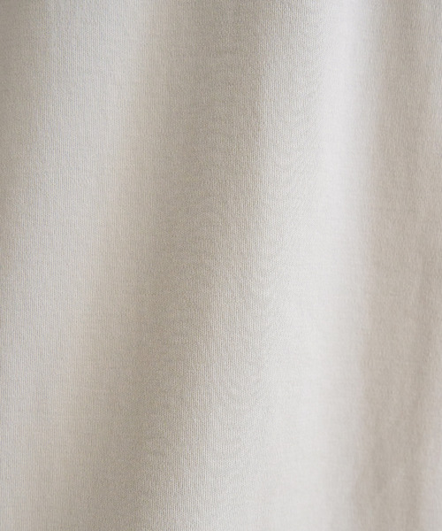 IKKA LOUNGE(イッカラウンジ)の「ポンチクルーネックジャケットTシャツ(Tシャツ/カットソー・メンズ・ライトグレー/ホワイト・XL/L/M/S)」の16枚目の写真