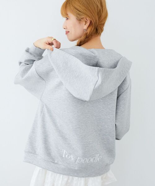 MAJESTIC LEGON（マジェスティックレゴン）の「SZKコラボ ゆるパーカー（パーカー・レディース・ベージュ/オフホワイト/グレー・MEDIUM）」の12枚目の写真