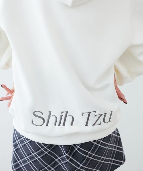 MAJESTIC LEGON（マジェスティックレゴン）の「SZKコラボ ゆるパーカー（パーカー・レディース・ベージュ/オフホワイト/グレー・MEDIUM）」の22枚目の写真