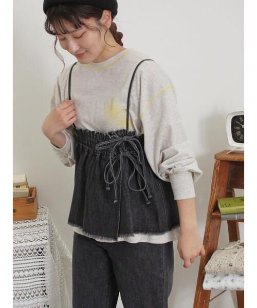 Samansa Mos2（サマンサ モスモス）の「スカートセットデニムパンツ（その他パンツ・レディース・ブラック/ブルー・F）」の18枚目の写真