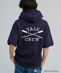 coen（コーエン）の「YALE別注 半袖スウェットパーカー（パーカー）」