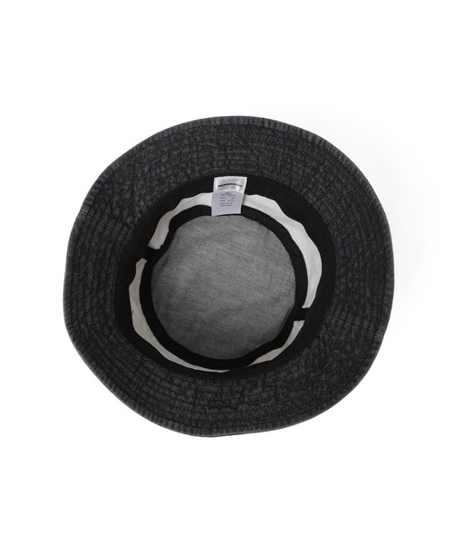 CONVERSE(コンバース)の「∴WEGO/CONVERSE WASHED DENIM BUCKET(ハット・レディース・ブラック系2/インディゴブルー・FREE)」の7枚目の写真