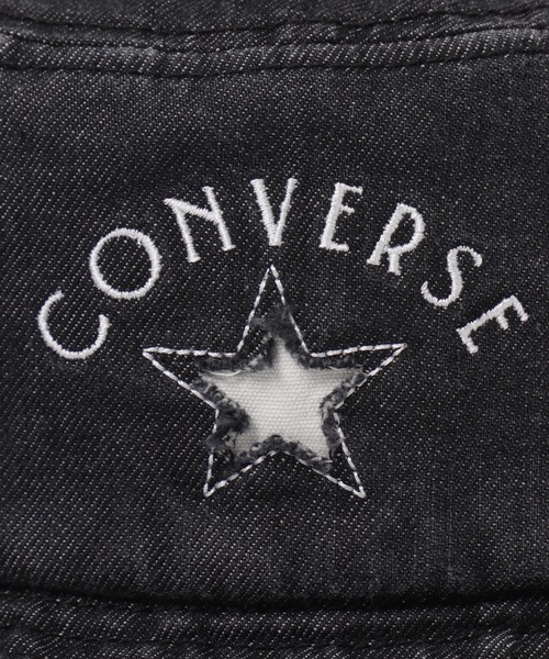 ∴WEGO/【25年春夏新作】CONVERSE WASHED DENIM BUCKET（ハット