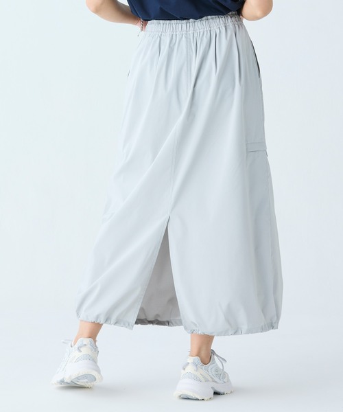 LACOSTE(ラコステ)の「ドローストリング入り バルーンスカート(スカート・レディース・ライトグレー/ブラック・36/38/40/34)」の19枚目の写真