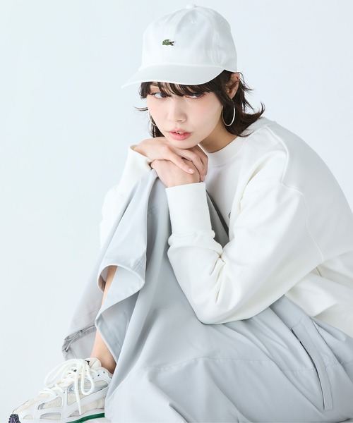 LACOSTE(ラコステ)の「ドローストリング入り バルーンスカート(スカート・レディース・ライトグレー/ブラック・36/38/40/34)」の20枚目の写真