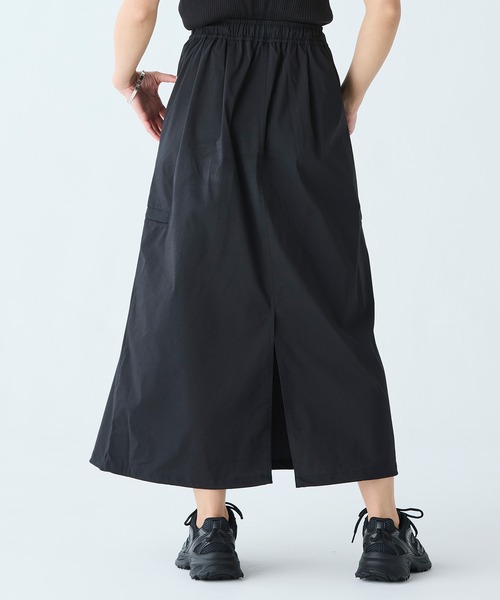 LACOSTE(ラコステ)の「ドローストリング入り バルーンスカート(スカート・レディース・ライトグレー/ブラック・36/38/40/34)」の5枚目の写真