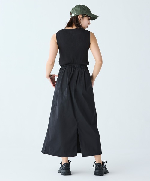 LACOSTE(ラコステ)の「ドローストリング入り バルーンスカート(スカート・レディース・ライトグレー/ブラック・36/38/40/34)」の9枚目の写真