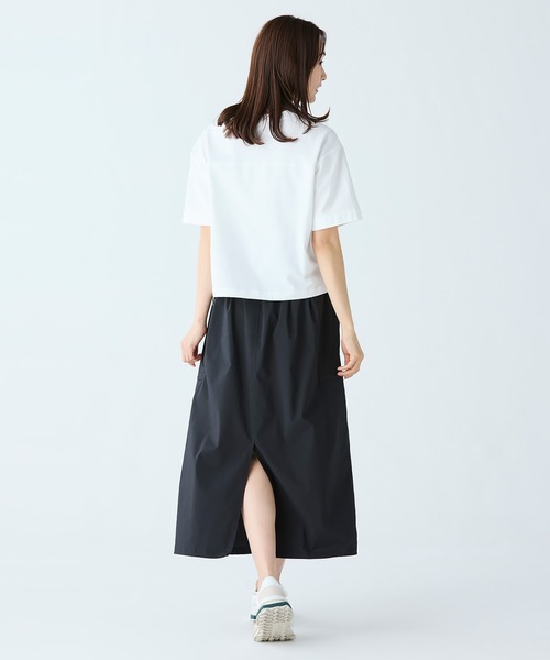 LACOSTE(ラコステ)の「ドローストリング入り バルーンスカート(スカート・レディース・ライトグレー/ブラック・36/38/40/34)」の15枚目の写真