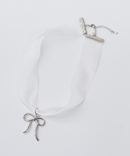 セール】リボンモチーフシアーチョーカー（ネックレス）｜ROYAL PARTY