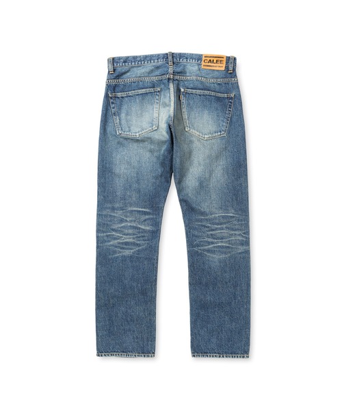 CALEE（キャリー）の「VINTAGE REPRODUCT TAPERED DENIM PANTS ＜USED＞（デニムパンツ・メンズ・インディゴブルー・32inch/34inch）」の3枚目の写真