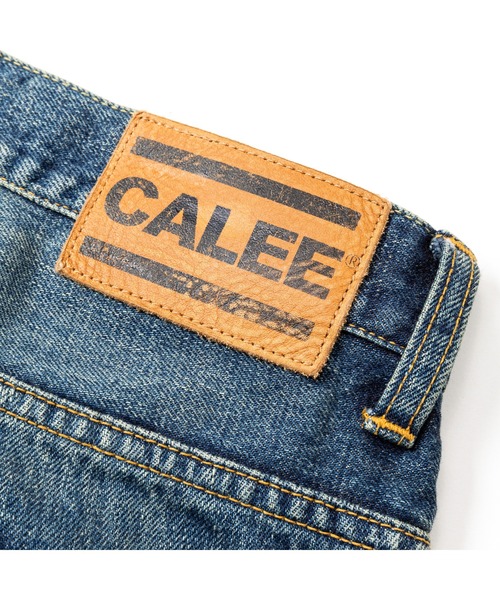CALEE（キャリー）の「VINTAGE REPRODUCT TAPERED DENIM PANTS ＜USED＞（デニムパンツ・メンズ・インディゴブルー・32inch/34inch）」の9枚目の写真