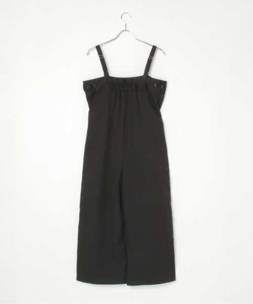 LBC（エルビーシー）の「ベアトップサロペット（サロペット/オーバーオール・レディース・ブラック/ベージュ・M）」の4枚目の写真