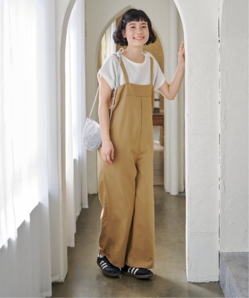 soorploom  サロペット atelier SOMETHING/アトリエサムシング W KNEE SALOPETTE/マルチ
