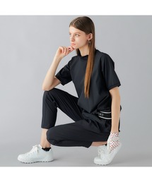 marie claire（マリ・クレール）の「marie claire GOLF/マリクレール ゴルフ ゴルフウェア 撥水 8WAYストレッチ 軽量 タック入り テーパードパンツ ロングパンツ（その他パンツ）」