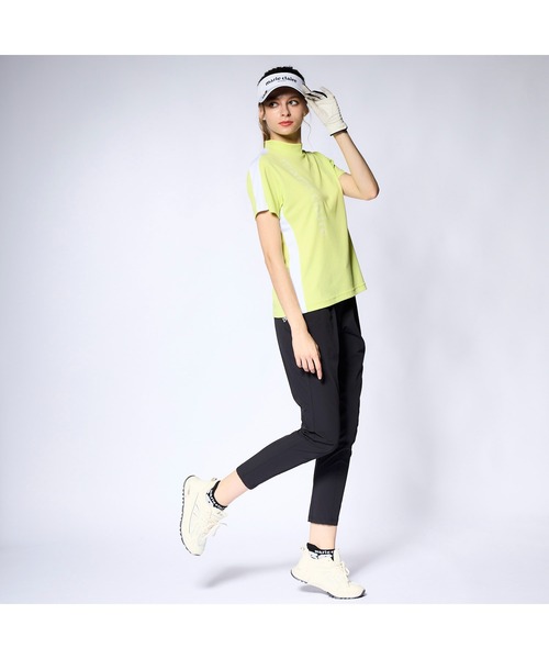marie claire(マリ・クレール)の「marie claire GOLF/マリクレール ゴルフ ゴルフウェア 撥水 8WAYストレッチ 軽量 タック入り テーパードパンツ ロングパンツ(その他パンツ・レディース・ホワイト/ブラック・LL/M/L)」の10枚目の写真