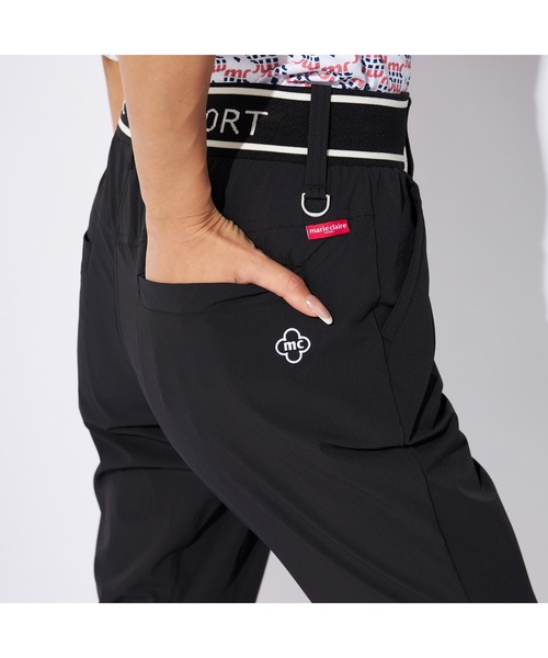 marie claire(マリ・クレール)の「marie claire GOLF/マリクレール ゴルフ ゴルフウェア 撥水 8WAYストレッチ 軽量 タック入り テーパードパンツ ロングパンツ(その他パンツ・レディース・ホワイト/ブラック・LL/M/L)」の17枚目の写真