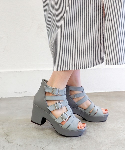 【ALDO】お洒落 ★ 厚底 ★ 楽ちん★ グラデュエイターサンダル セール】厚底グラディエーターサンダル レディース（サンダル
