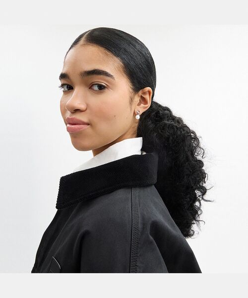 【直営店】coach★パール ドロップ クリップ オン イヤリング 日本限定】 シグネチャー パール ドロップ クリップ オン