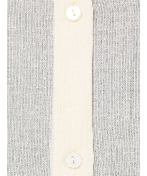 LAGUNAMOON(ラグナムーン)の「バックボタンワイドスリーブシャツ(シャツ/ブラウス・レディース・チャコールグレー/アイボリー・FREE)」の22枚目の写真