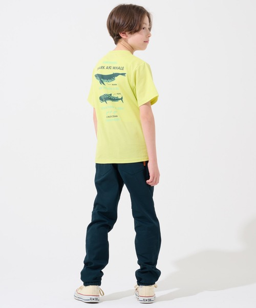 KRIFF MAYER Kid's Collection(クリフメイヤーキッズコレクション)の「【接触冷感】涼タッチシャリT(最大対決)(Tシャツ/カットソー・キッズ・ネイビー/ミント/イエロー/グレイッシュベージュ・170/160/150/140/130/120)」の11枚目の写真