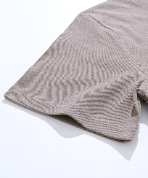 KRIFF MAYER Kid's Collection(クリフメイヤーキッズコレクション)の「【接触冷感】涼タッチシャリT(最大対決)(Tシャツ/カットソー・キッズ・ネイビー/ミント/イエロー/グレイッシュベージュ・170/160/150/140/130/120)」の5枚目の写真