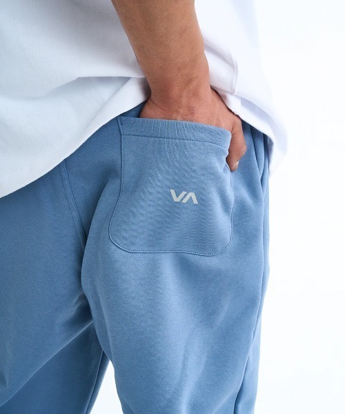 RVCA（ルーカ）の「RVCA メンズ BIG RVCA PANT セットアップボトムス 【2025年春夏モデル】/ルーカロゴスウェットパンツ（スウェットパンツ・メンズ・ブルー系その他・X-LARGE/LARGE/MEDIUM/SMALL）」の7枚目の写真