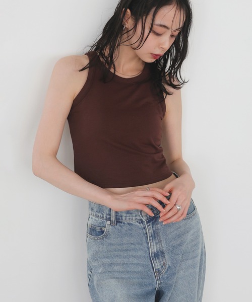 升目　タンクトップ sfide＞ メッシュタンクトップ | SHINKI