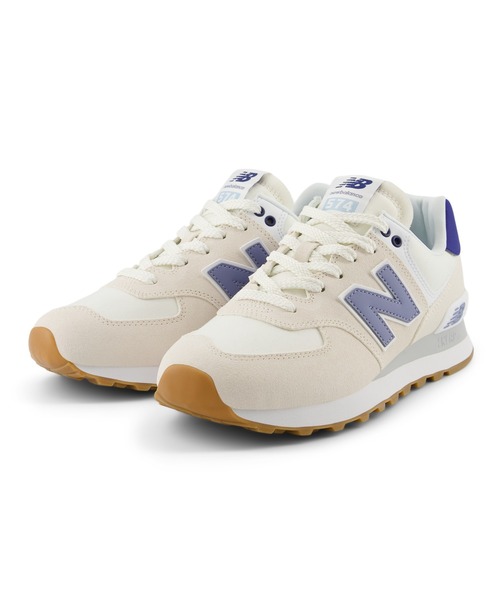 新品 New Balance 574 グレー/ホワイト スニーカー 27cm
