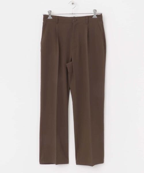ITEMS URBANRESEARCH（アイテムズ アーバンリサーチ）の「『セットアップ対応』ヨウリュウ1-tuckテーパードパンツ（その他パンツ・メンズ・ブラウン/ネイビー/ブラック・MEDIUM/LARGE）」の14枚目の写真