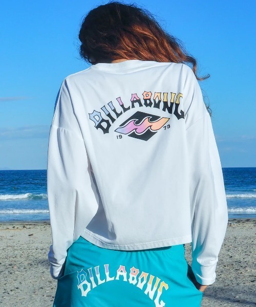 中古Rashラッシュ　ジャーフルレディース セール】BILLABONG レディース MORFY SUNSET ARCH LS TEE RASH