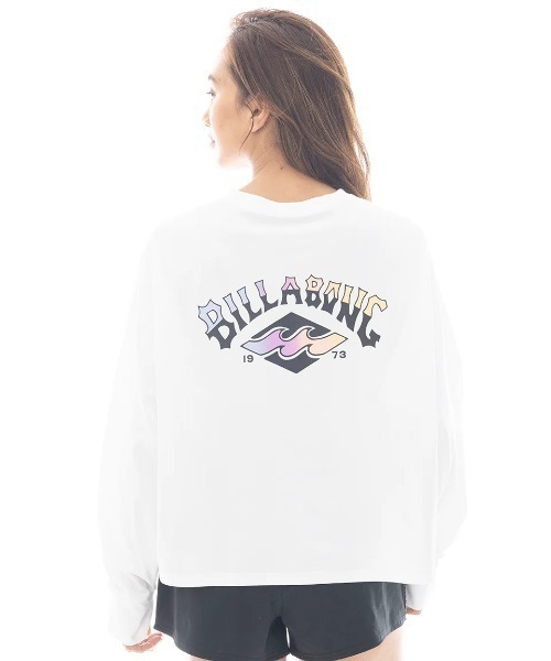 セール】BILLABONG レディース MORFY SUNSET ARCH LS TEE RASH