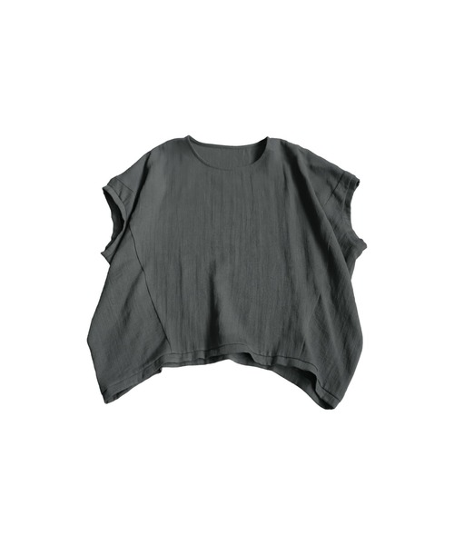 antiqua(アンティカ)の「レーヨンドレープカットソー(Tシャツ/カットソー・レディース・ブラック/ホワイト/ネイビー/グリーン/アッシュグレー・ONESIZE)」の17枚目の写真