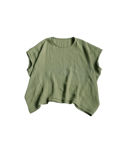 antiqua(アンティカ)の「レーヨンドレープカットソー(Tシャツ/カットソー・レディース・ブラック/ホワイト/ネイビー/グリーン/アッシュグレー・ONESIZE)」の18枚目の写真