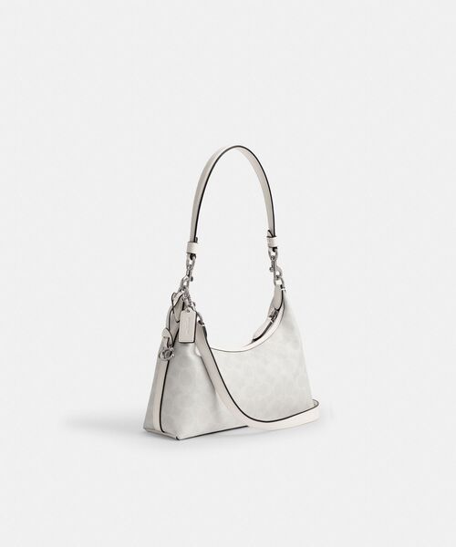 COACH(コーチ)の「ジュリエット ショルダー バッグ 25・シグネチャー キャンバス(ショルダーバッグ・レディース・ホワイト系その他・ONE)」の6枚目の写真