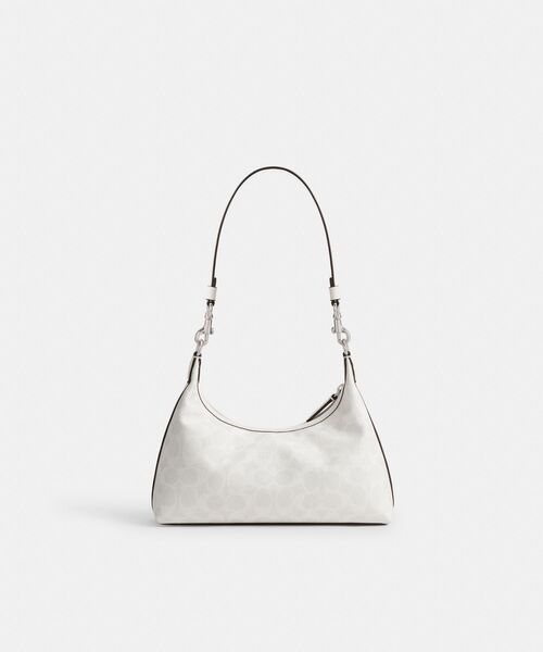 COACH(コーチ)の「ジュリエット ショルダー バッグ 25・シグネチャー キャンバス(ショルダーバッグ・レディース・ホワイト系その他・ONE)」の5枚目の写真