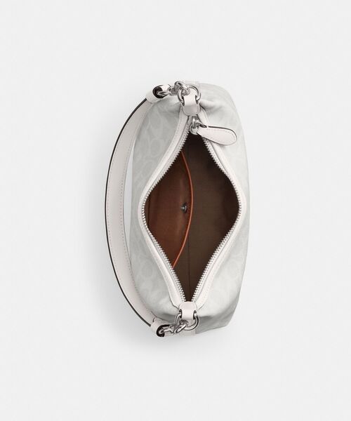 COACH(コーチ)の「ジュリエット ショルダー バッグ 25・シグネチャー キャンバス(ショルダーバッグ・レディース・ホワイト系その他・ONE)」の3枚目の写真