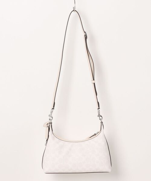 COACH(コーチ)の「ジュリエット ショルダー バッグ 25・シグネチャー キャンバス(ショルダーバッグ・レディース・ホワイト系その他・ONE)」の10枚目の写真