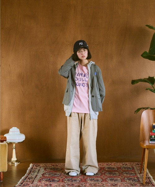 common gull products.（コモンガルプロダクツ）の「夜風に吹かれ寄るジャケット（テーラードジャケット・レディース・ブラック/ライトブルー・SMALL/MEDIUM/LARGE）」の16枚目の写真